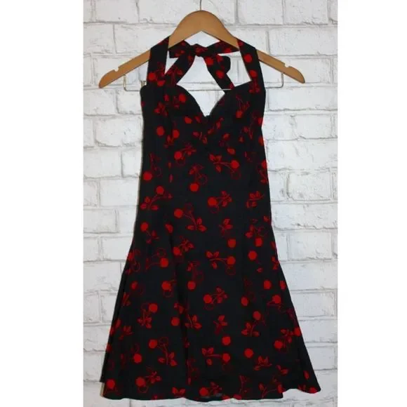 saint laurent halter dress Yves Saint Laurent Tuxedo Halter Dress – Recess main image 0